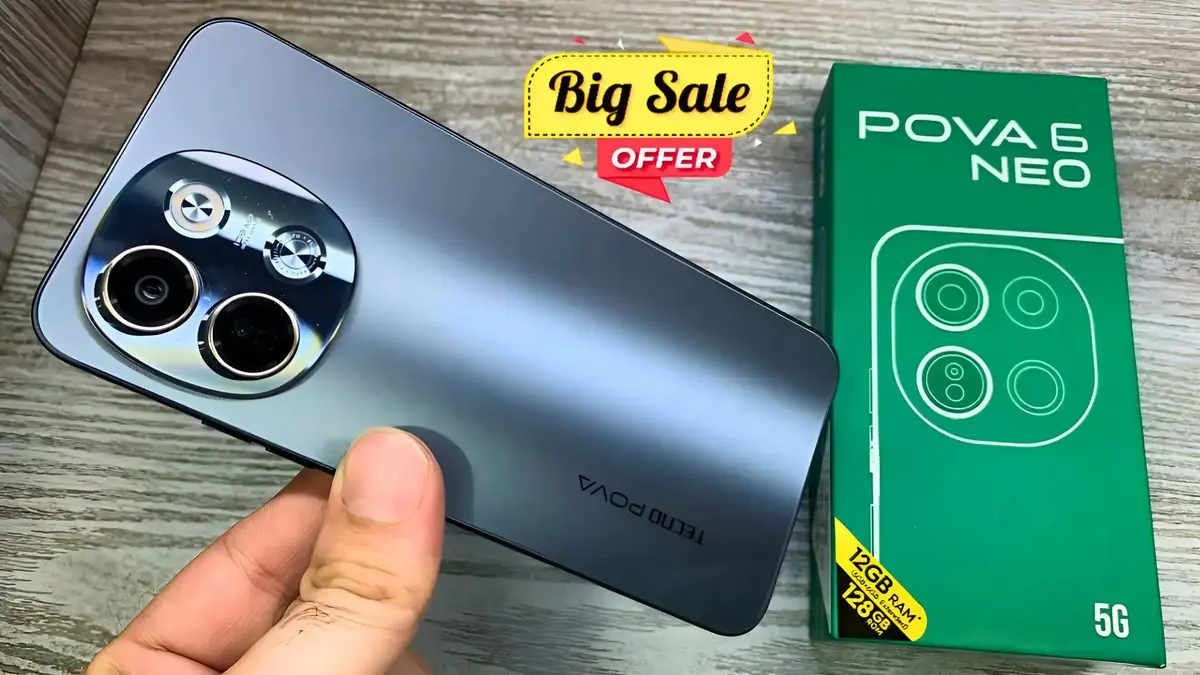 गरीबों के बजट में Tecno का धाकड़ 5G स्मार्टफोन लॉन्च, 108MP कैमरा, 256GB स्टोरेज और 7000mAh ताकतवर बैटरी के साथ
